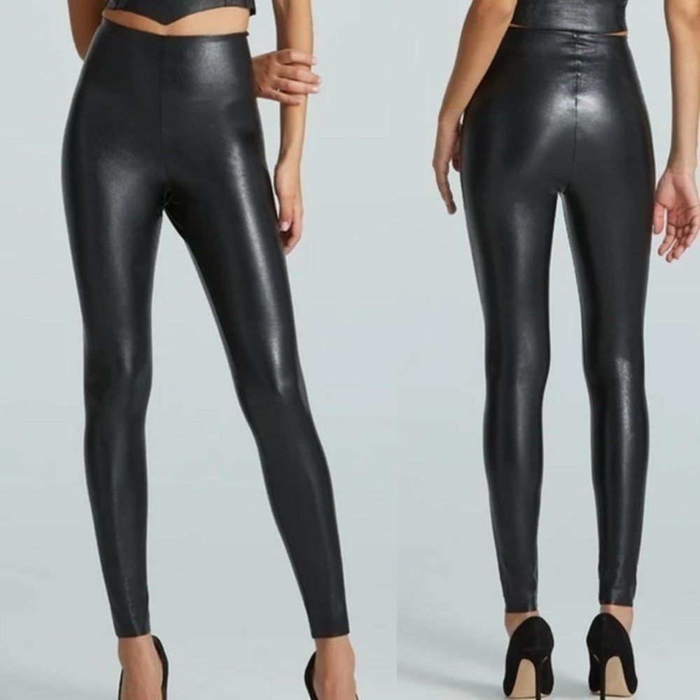 Commando Faux Leather Leggings Size XL